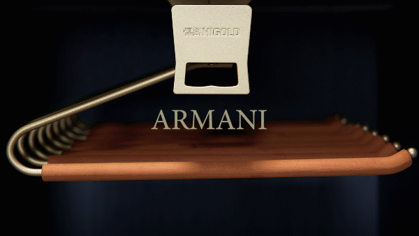 A SERIES TOP MOUNTING TROUSERS RACK